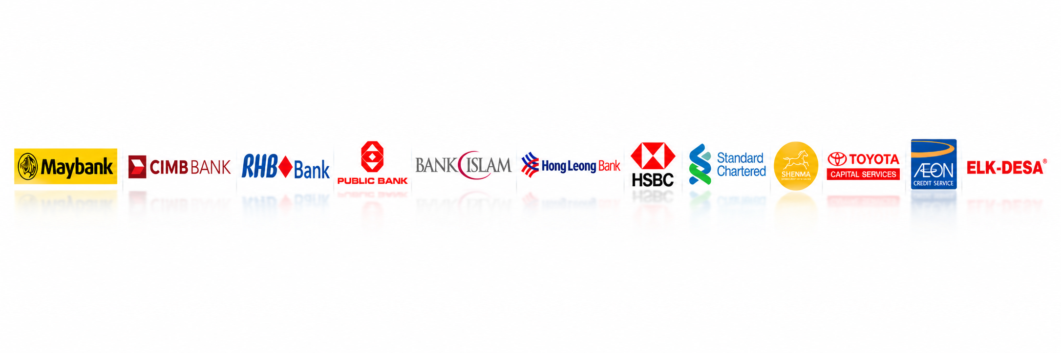 Logo bank dan institusi kewangan